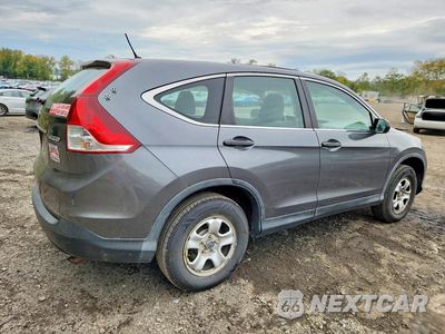 Trzecie zdjęcie samochodu z tyłu: 2012 HONDA CR-V LX VIN:2HKRM4H38CH609989 - miniatura