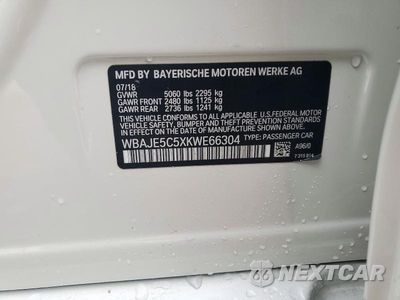 Zdjęcie 12 z 12 samochodu: 2019 BMW 540 I VIN:WBAJE5C5XKWE66304 - miniatura