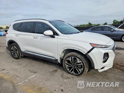 Czwarte zdjęcie samochodu z boku: 2019 HYUNDAI SANTA FE LIMITED 2.0T VIN:5NMS53AA0KH013157 - miniatura