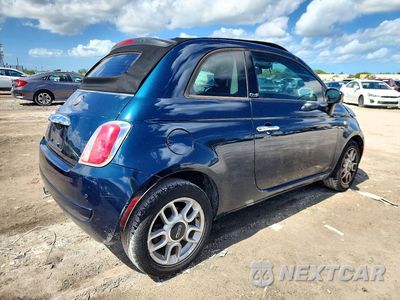 Trzecie zdjęcie samochodu z tyłu: 2013 FIAT 500 POP VIN:3C3CFFDR1DT628749 - miniatura