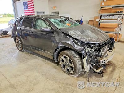 Czwarte zdjęcie samochodu z boku: 2017 HONDA CR-V EX VIN:2HKRW2H52HH615245 - miniatura
