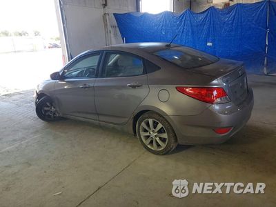 Drugie zdjęcie samochodu z przodu: 2014 HYUNDAI ACCENT GLS VIN:KMHCU4AE5EU620518 - miniatura