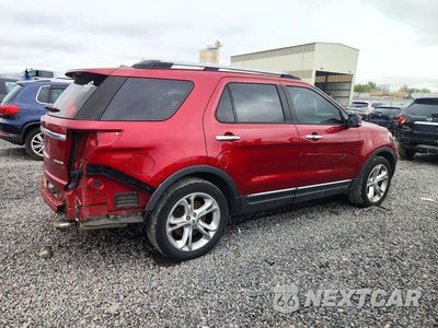 Trzecie zdjęcie samochodu z tyłu: 2015 FORD EXPLORER LIMITED VIN:1FM5K7F83FGA89547 - miniatura