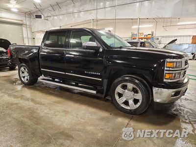 Czwarte zdjęcie samochodu z boku: 2014 CHEVROLET SILVERADO K1500 LTZ VIN:3GCUKSEC7EG217011 - miniatura