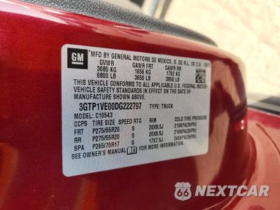 Zdjęcie 12 z 12 samochodu: 2013 GMC SIERRA C1500 SLE VIN:3GTP1VE00DG222797 - miniatura