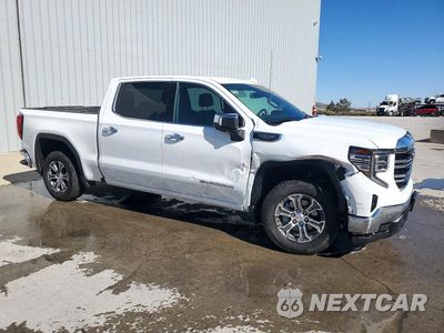 Czwarte zdjęcie samochodu z boku: 2026 GMC SIERRA C1500 SLT VIN:1GTPHDEDXTZ250923 - miniatura