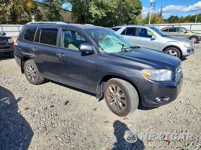 Czwarte zdjęcie samochodu z boku: 2010 TOYOTA HIGHLANDER LIMITED VIN:5TDDK3EH3AS008636 - miniatura