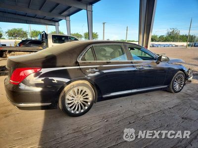 Trzecie zdjęcie samochodu z tyłu: 2019 GENESIS G90 PREMIUM VIN:KMHG34JA7KU049997 - miniatura