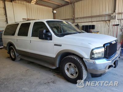 Czwarte zdjęcie samochodu z boku: 2001 FORD EXCURSION LIMITED VIN:1FMNU42F71EA48596 - miniatura