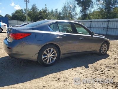 Trzecie zdjęcie samochodu z tyłu: 2016 INFINITI Q50 2.0T PREMIUM VIN:JN1CV7AR9GM251612 - miniatura
