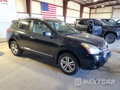 Czwarte zdjęcie samochodu z boku: 2015 NISSAN ROGUE SELECT S VIN:JN8AS5MV9FW764697 - miniatura