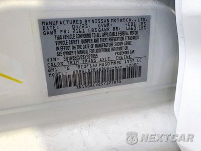Zdjęcie 12 z 12 samochodu: 2025 NISSAN SENTRA SV VIN:3N1AB8CV2SY327855 - miniatura