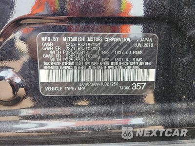 Zdjęcie 14 z 14 samochodu: 2018 MITSUBISHI OUTLANDER SPORT ES VIN:JA4AP3AW4JU021250 - miniatura