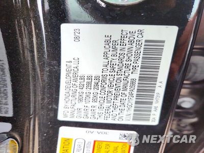Zdjęcie 12 z 12 samochodu: 2023 HONDA ACCORD LX VIN:1HGCY1F24PA059868 - miniatura
