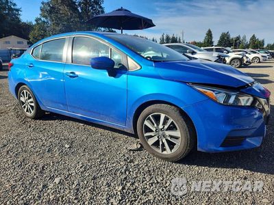 Czwarte zdjęcie samochodu z boku: 2021 NISSAN VERSA SV VIN:3N1CN8EV6ML870347 - miniatura