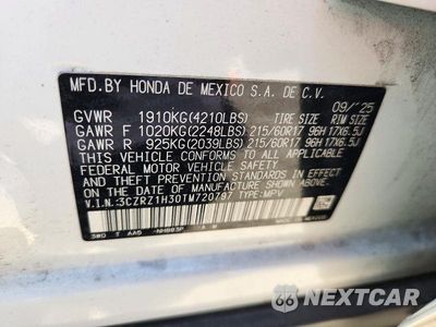 Zdjęcie 13 z 13 samochodu: 2026 HONDA HR-V LX VIN:3CZRZ1H30TM720797 - miniatura
