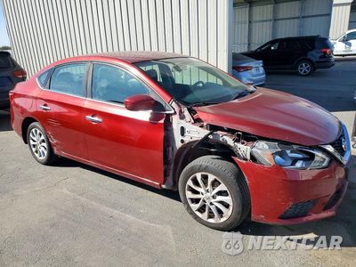 Czwarte zdjęcie samochodu z boku: 2018 NISSAN SENTRA SV VIN:3N1AB7AP0JY324711 - miniatura