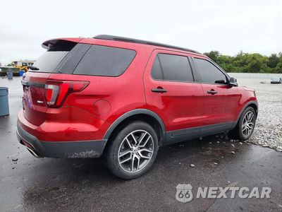 Trzecie zdjęcie samochodu z tyłu: 2017 FORD EXPLORER SPORT VIN:1FM5K8GT1HGC03136 - miniatura