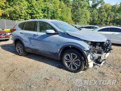 Czwarte zdjęcie samochodu z boku: 2022 HONDA CR-V EX VIN:2HKRW2H58NH619036 - miniatura