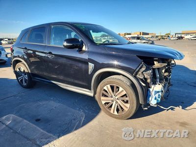 Czwarte zdjęcie samochodu z boku: 2021 MITSUBISHI OUTLANDER SPORT ES VIN:JA4ARUAU7MU008821 - miniatura