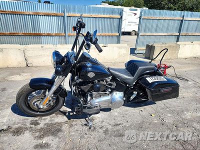 Trzecie zdjęcie samochodu z tyłu: 2017 HARLEY-DAVIDSON FLS SOFTAIL SLIM VIN:1HD1JRV11HB014818 - miniatura