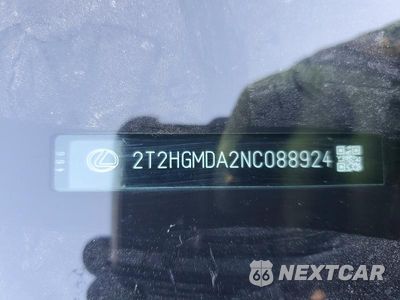 Zdjęcie 12 z 12 samochodu: 2022 LEXUS RX 450H VIN:2T2HGMDA2NC088924 - miniatura