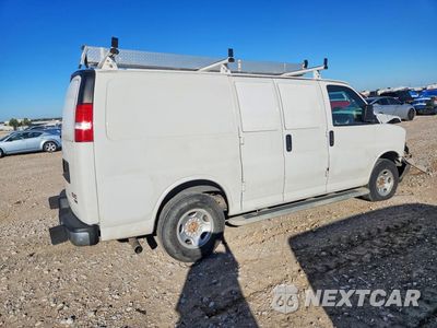 Trzecie zdjęcie samochodu z tyłu: 2019 GMC SAVANA G2500 VIN:1GTW7AFG6K1340041 - miniatura