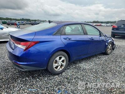 Trzecie zdjęcie samochodu z tyłu: 2021 HYUNDAI ELANTRA SE VIN:5NPLL4AG7MH038700 - miniatura