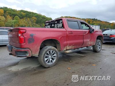 Trzecie zdjęcie samochodu z tyłu: 2020 CHEVROLET SILVERADO K1500 RST VIN:1GCUYEET4LZ317614 - miniatura