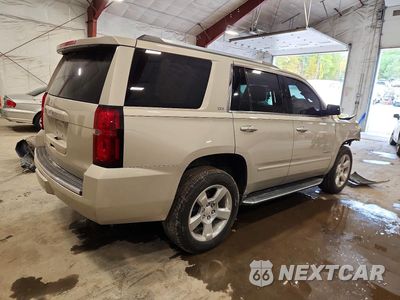Trzecie zdjęcie samochodu z tyłu: 2015 CHEVROLET TAHOE K1500 LTZ VIN:1GNSKCKC8FR100645 - miniatura