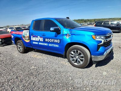 Czwarte zdjęcie samochodu z boku: 2025 CHEVROLET SILVERADO C1500 LT VIN:1GCRACEK2SZ272466 - miniatura