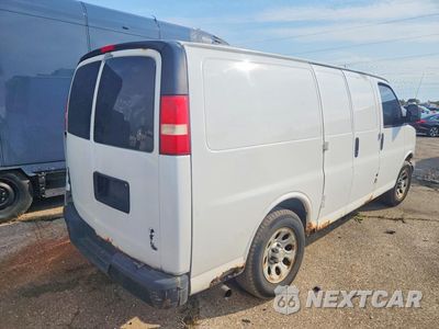 Trzecie zdjęcie samochodu z tyłu: 2012 CHEVROLET EXPRESS VIN:1GCSGAFX5C1124231 - miniatura