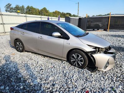 Czwarte zdjęcie samochodu z boku: 2018 TOYOTA PRIUS PRIME ADVANCED VIN:JTDKARFP6J3079169 - miniatura