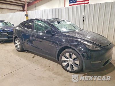 Czwarte zdjęcie samochodu z boku: 2022 TESLA MODEL Y VIN:7SAYGAEE2NF574832 - miniatura