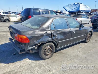 Trzecie zdjęcie samochodu z tyłu: 2000 HONDA CIVIC LX VIN:JHMEJ6677YS008878 - miniatura