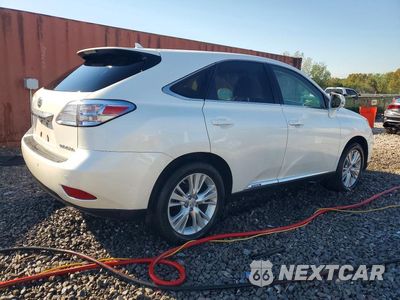 Trzecie zdjęcie samochodu z tyłu: 2012 LEXUS RX 450H VIN:JTJZB1BA4C2406852 - miniatura