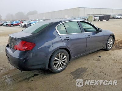 Trzecie zdjęcie samochodu z tyłu: 2007 INFINITI G35 BASE VIN:JNKBV61E27M708467 - miniatura