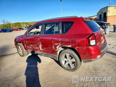 Drugie zdjęcie samochodu z przodu: 2017 JEEP COMPASS LATITUDE VIN:1C4NJDEB7HD107667 - miniatura