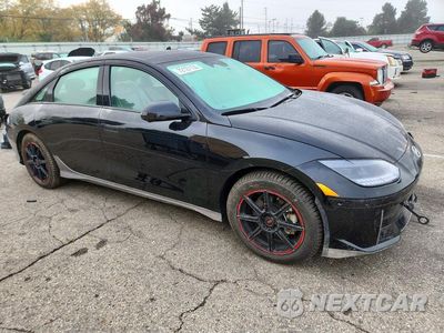 Czwarte zdjęcie samochodu z boku: 2024 HYUNDAI IONIQ 6 LIMITED VIN:KMHM54AC3RA077211 - miniatura
