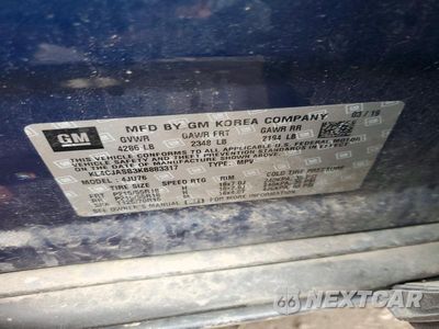 Zdjęcie 13 z 13 samochodu: 2019 BUICK ENCORE PREFERRED VIN:KL4CJASB3KB883317 - miniatura
