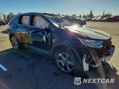 Czwarte zdjęcie samochodu z boku: 2018 HONDA CR-V EX VIN:5J6RW1H55JA003154 - miniatura