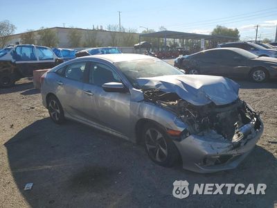 Czwarte zdjęcie samochodu z boku: 2019 HONDA CIVIC LX VIN:19XFC2F66KE050467 - miniatura