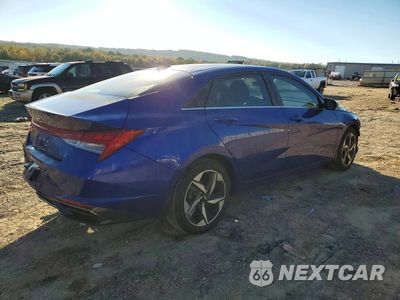 Trzecie zdjęcie samochodu z tyłu: 2022 HYUNDAI ELANTRA SEL VIN:KMHLN4AG2NU317968 - miniatura