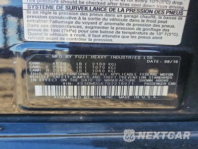 Zdjęcie 12 z 12 samochodu: 2011 SUBARU LEGACY 3.6R PREMIUM VIN:4S3BMDG67B2218071 - miniatura