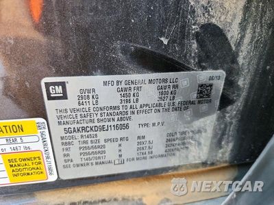 Zdjęcie 13 z 13 samochodu: 2014 BUICK ENCLAVE VIN:5GAKRCKD9EJ116056 - miniatura