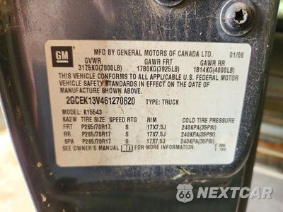 Zdjęcie 12 z 12 samochodu: 2006 CHEVROLET SILVERADO K1500 VIN:2GCEK13V461270620 - miniatura
