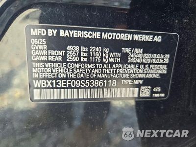 Zdjęcie 13 z 13 samochodu: 2025 BMW X1 M35I VIN:WBX13EF09S5386118 - miniatura