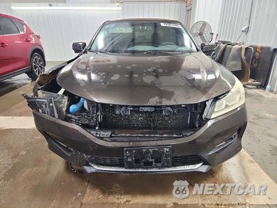 Piąte zdjęcie samochodu w środku: 2016 HONDA ACCORD EXL VIN:1HGCR2F80GA048762 - miniatura