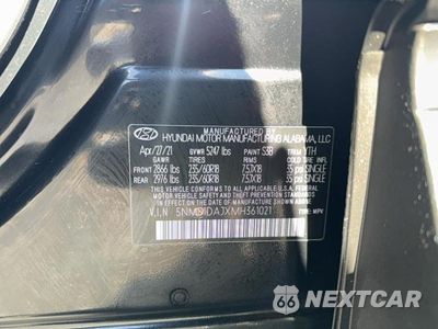 Zdjęcie 10 z 14 samochodu: 2021 HYUNDAI SANTA FE SE VIN:5NMS1DAJXMH361021 - miniatura