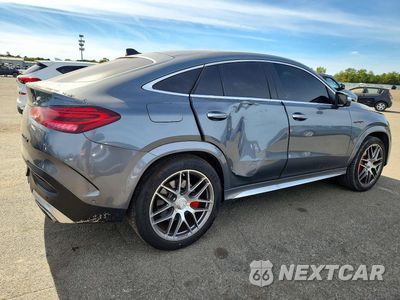 Trzecie zdjęcie samochodu z tyłu: 2024 MERCEDES-BENZ GLE COUPE 63 S 4MATIC AMG VIN:4JGFD8KB5RB095504 - miniatura